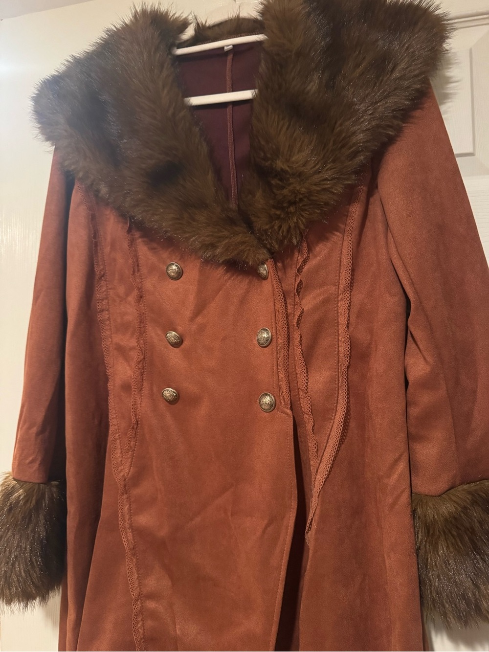 Carhartt suede fur Jacket